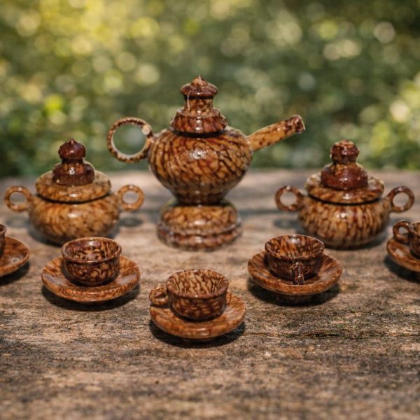 Supadi Ketli & Cup Set With Plate